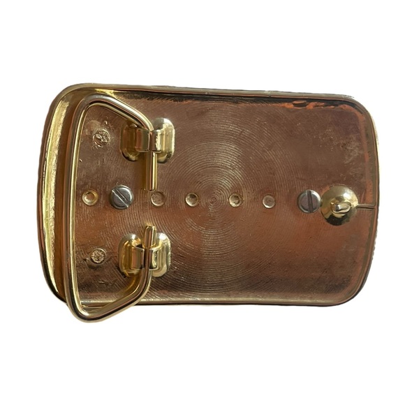 Banded Agate Metal Belt Buckle - Picture 3 of 7